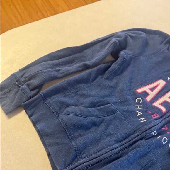 Aeropostale Heathered Blue Knit Sweater 🐯 - Picture 6 of 12